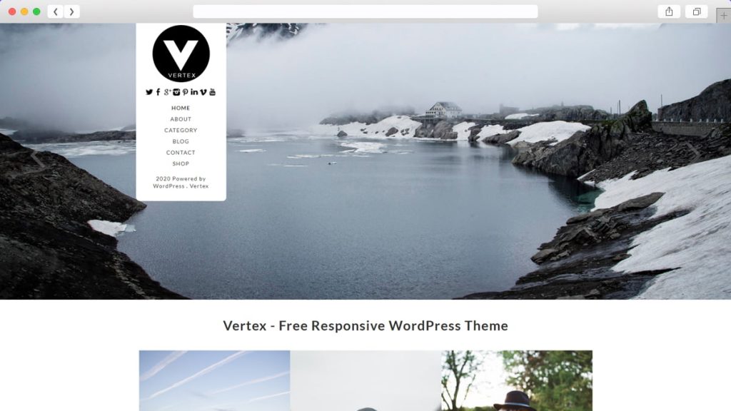 Vertex Free WordPress Themes