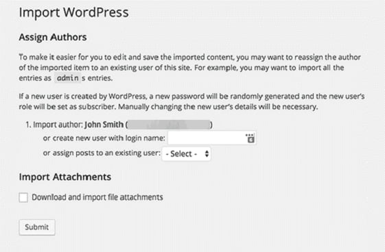 7. WordPress - Assign Authors