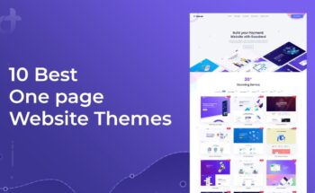 One Page Website Themes