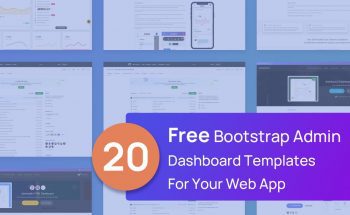 Free Bootstrap Admin Dashboard Templates