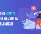 Build a Website as an Influencer