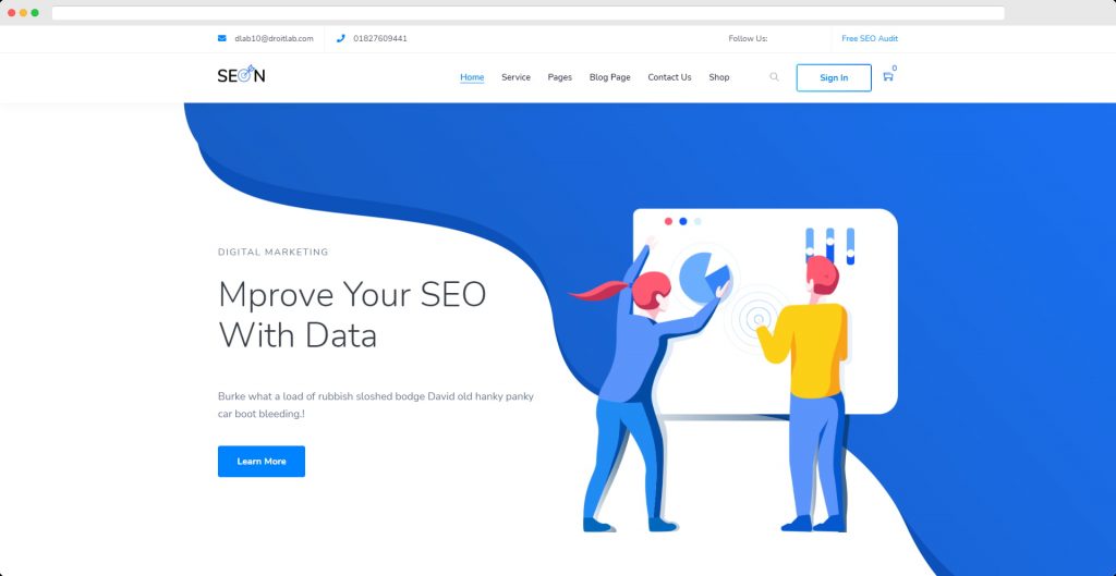 Seon – Digital Marketing WordPress Theme