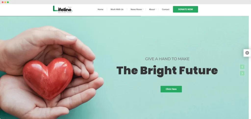 Lifeline 2 - Nonprofit WordPress Theme