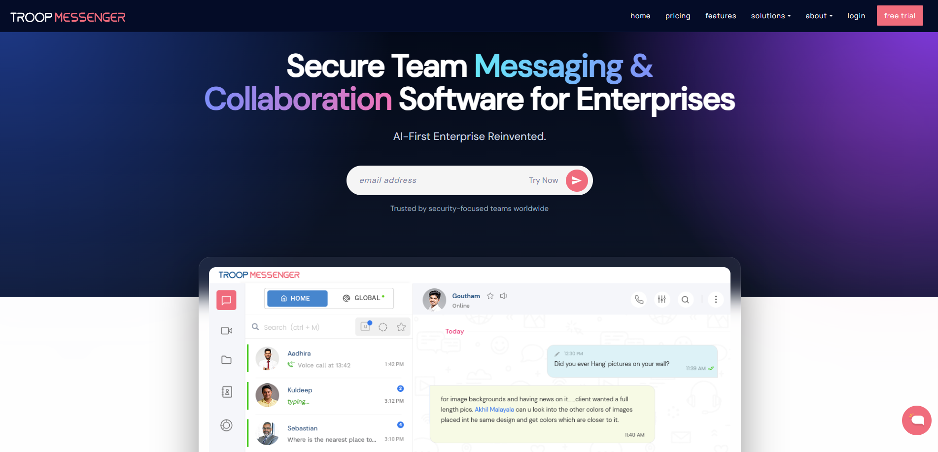 Troop Messenger
