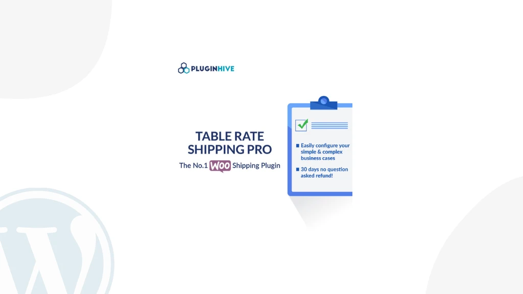 WooCommerce Table Rate Shipping Plugin Pro - PluginHive